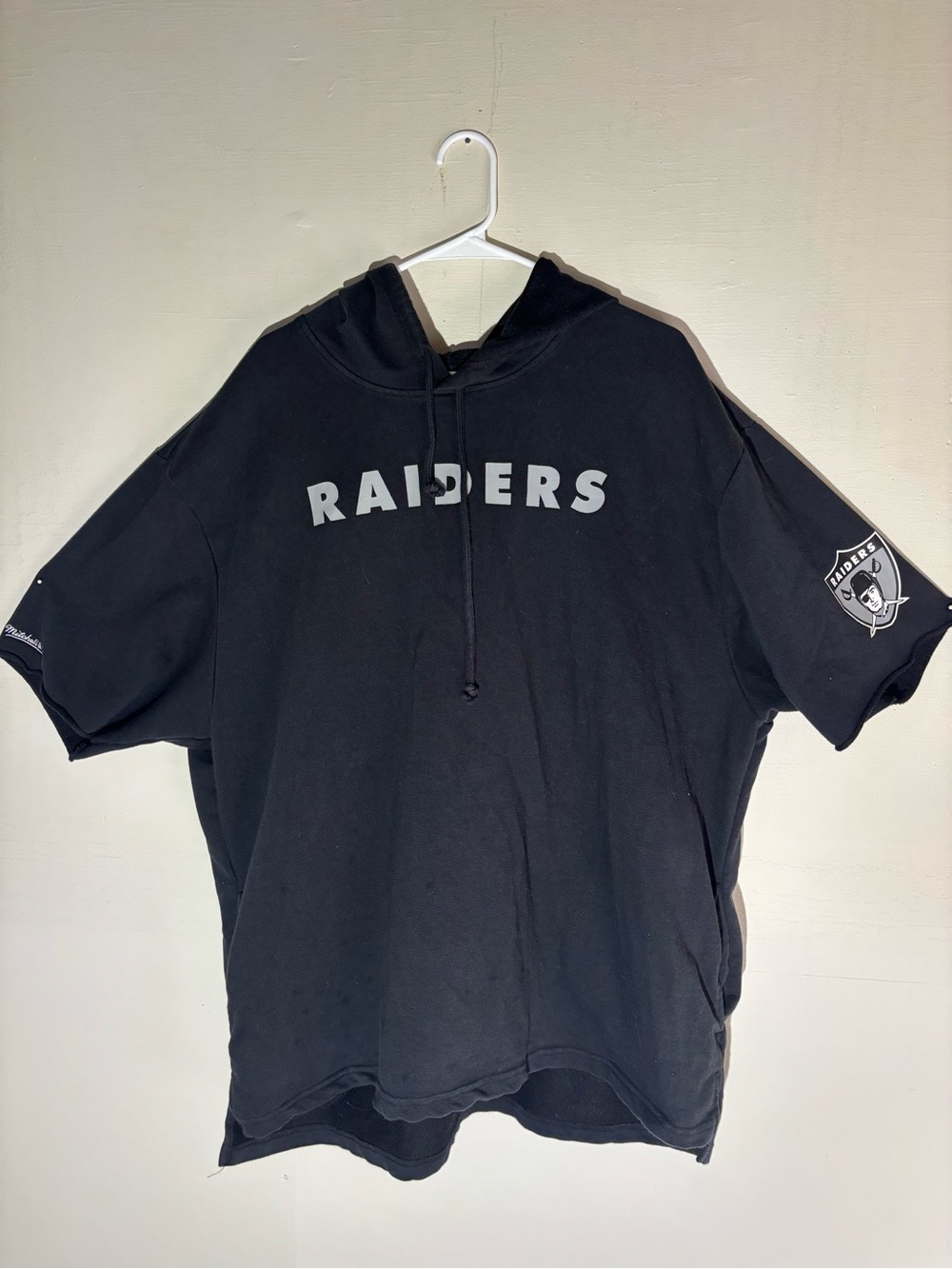 Nostalgia Black Throwbacks NFL Hooded Sweatshirt